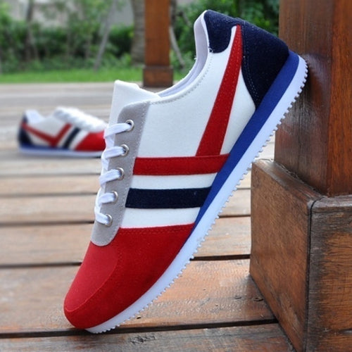 Mocassin de couro com cadarço/unisex