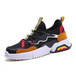Sapato casual masculino estilo corrida