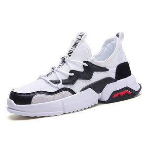 Sapato casual masculino estilo corrida